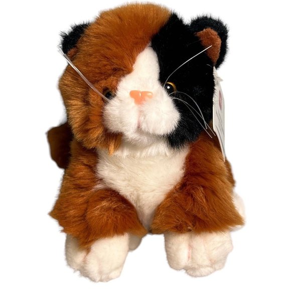 Plushland Calico Kitty Cat Kitten Plush Stuffed Animal 6" Multiple Sclerosis Soc - Picture 1 of 12